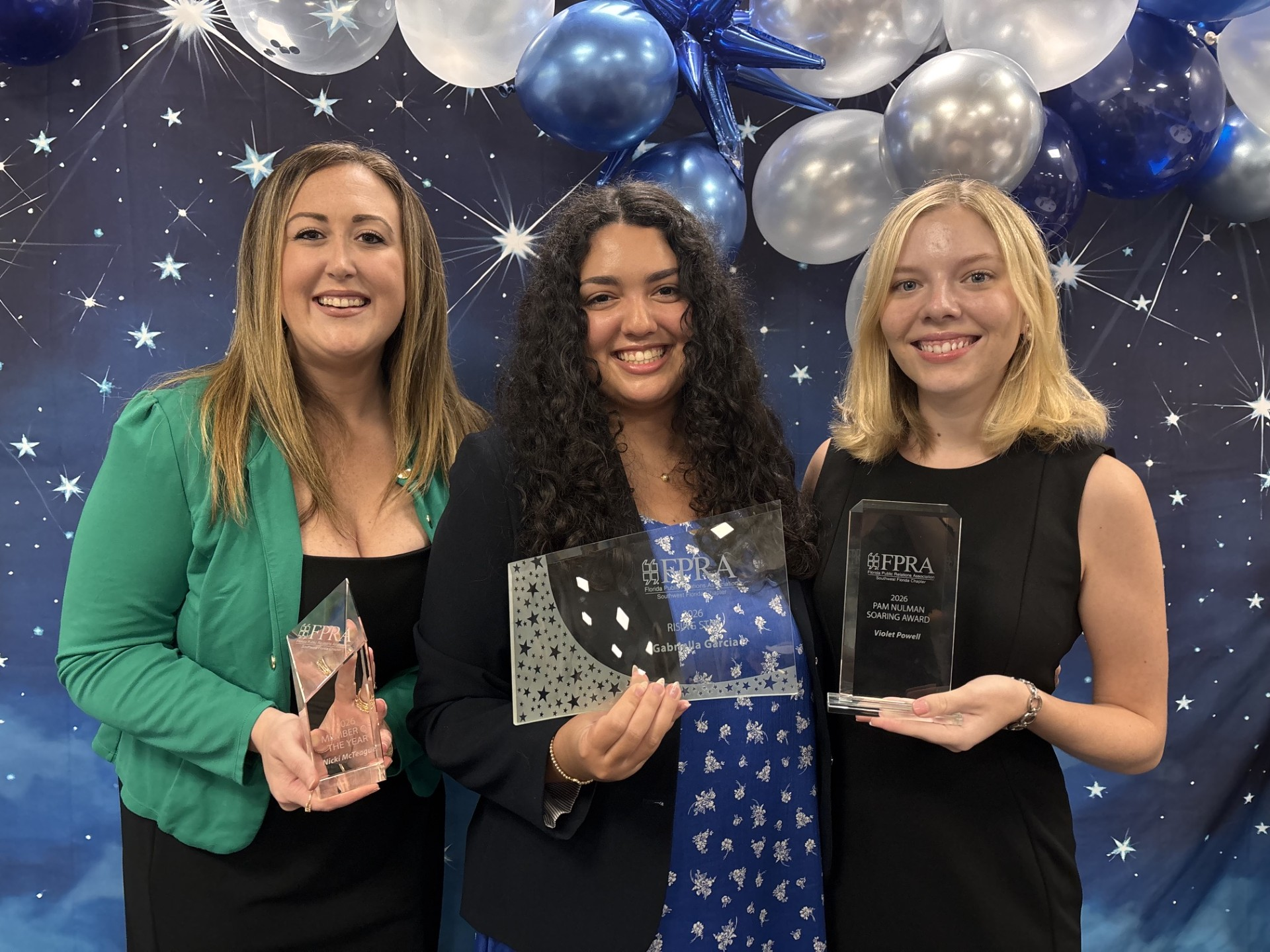 Nicki McTeague, Gaby Garcia and Violet Powell